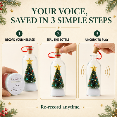 nylyCas™ Record-a-Message Christmas Tree