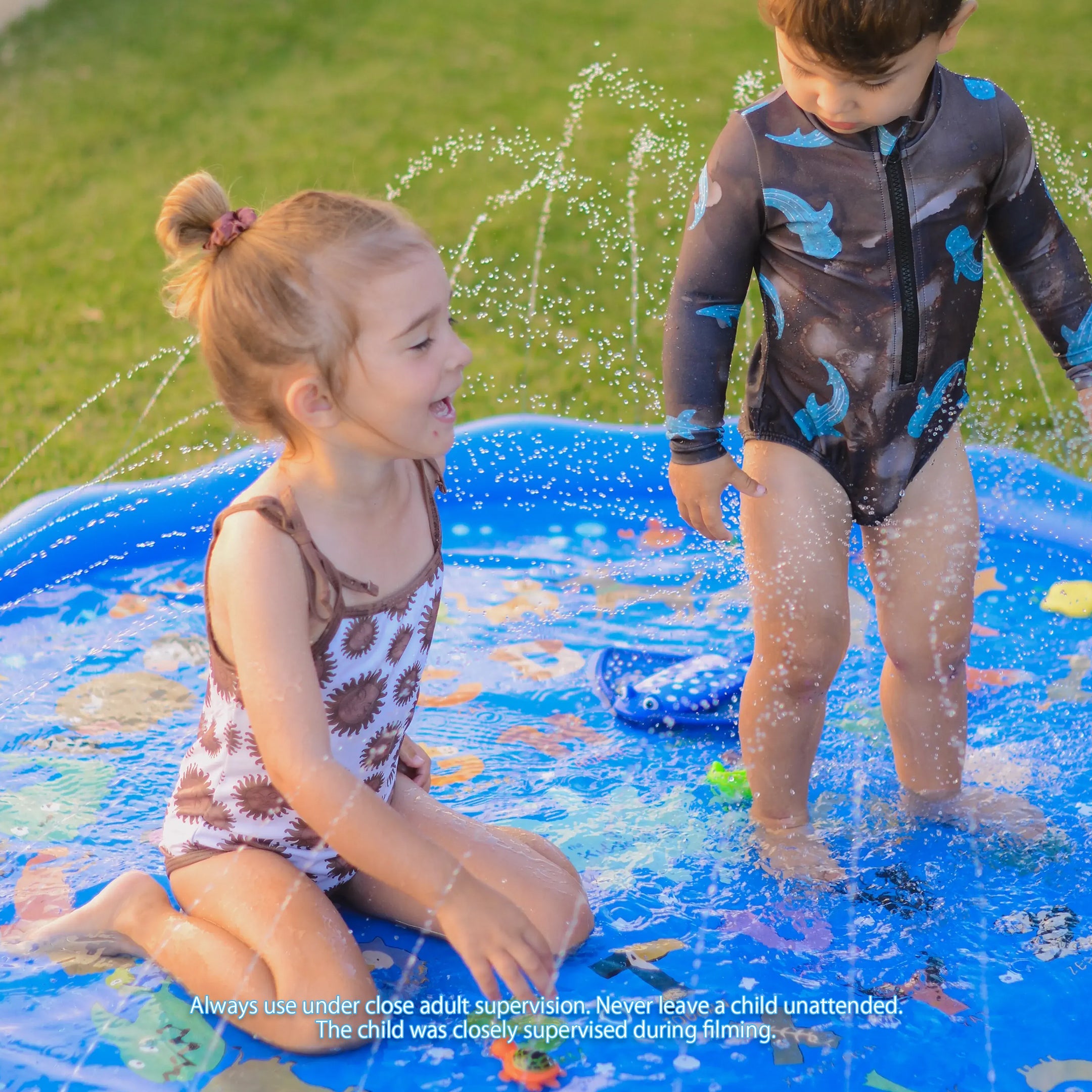 XL 59" Splash Pad for Kids