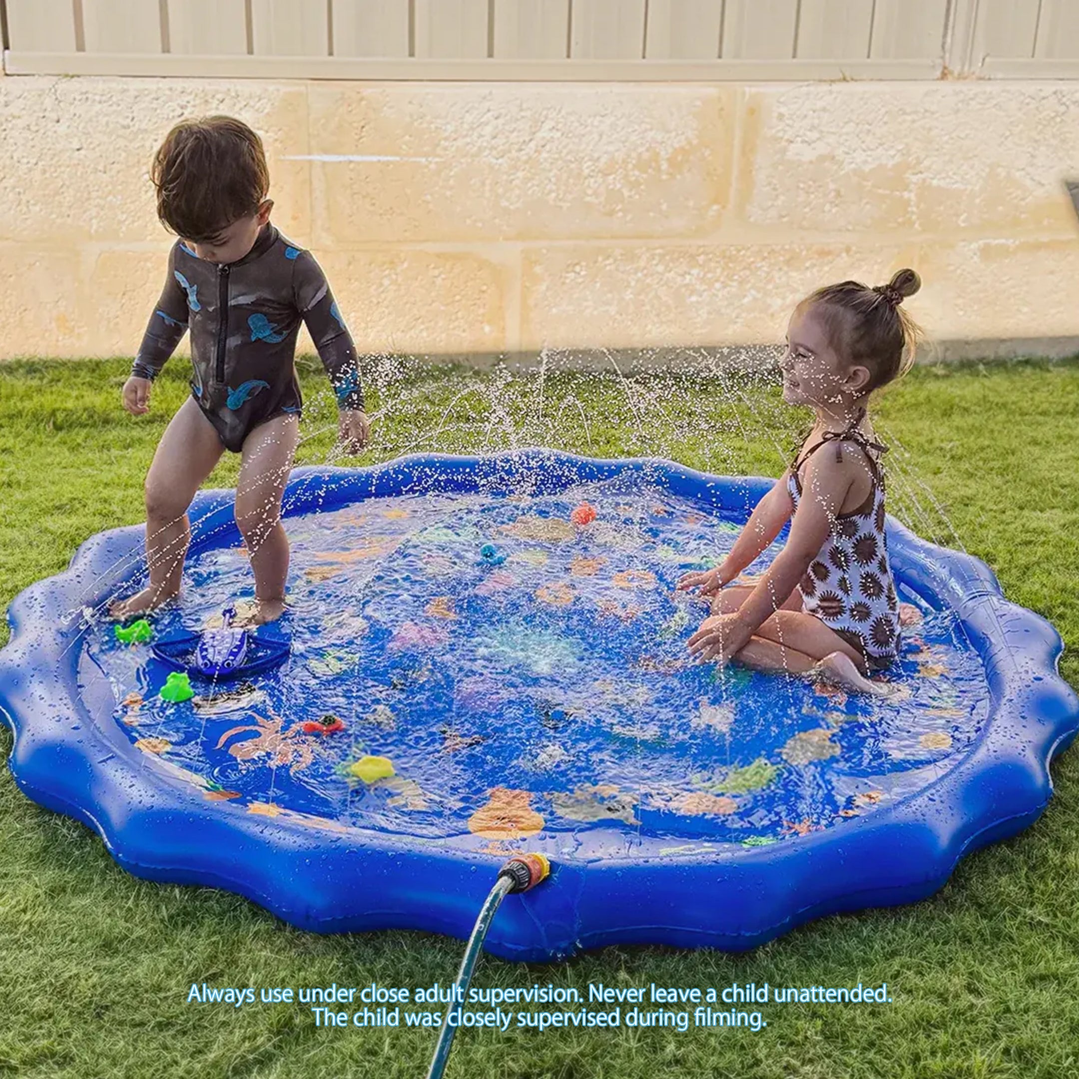 XL 59" Splash Pad for Kids