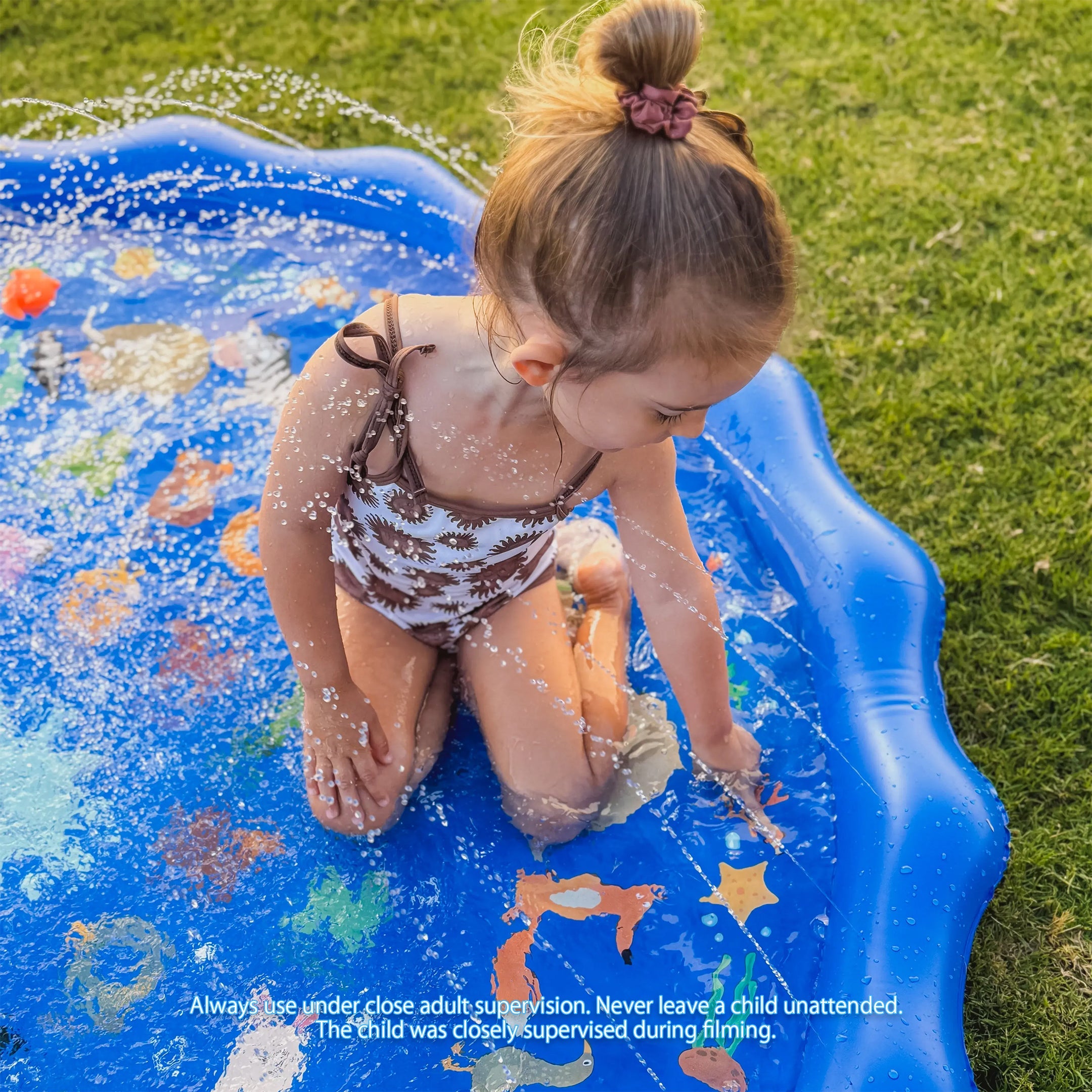 XL 59" Splash Pad for Kids
