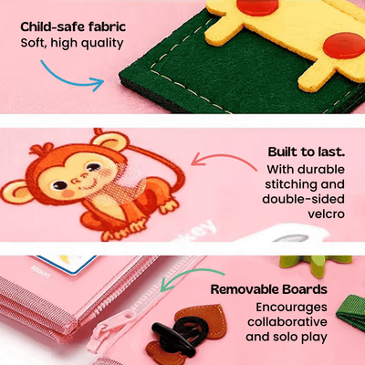 nylycas™ Montessori Busy Board