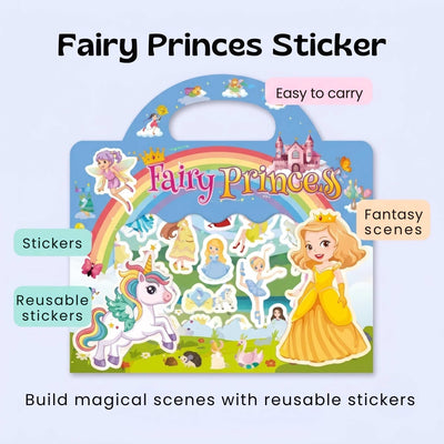 nylyCas™ CarryScene Reusable Sticker Book