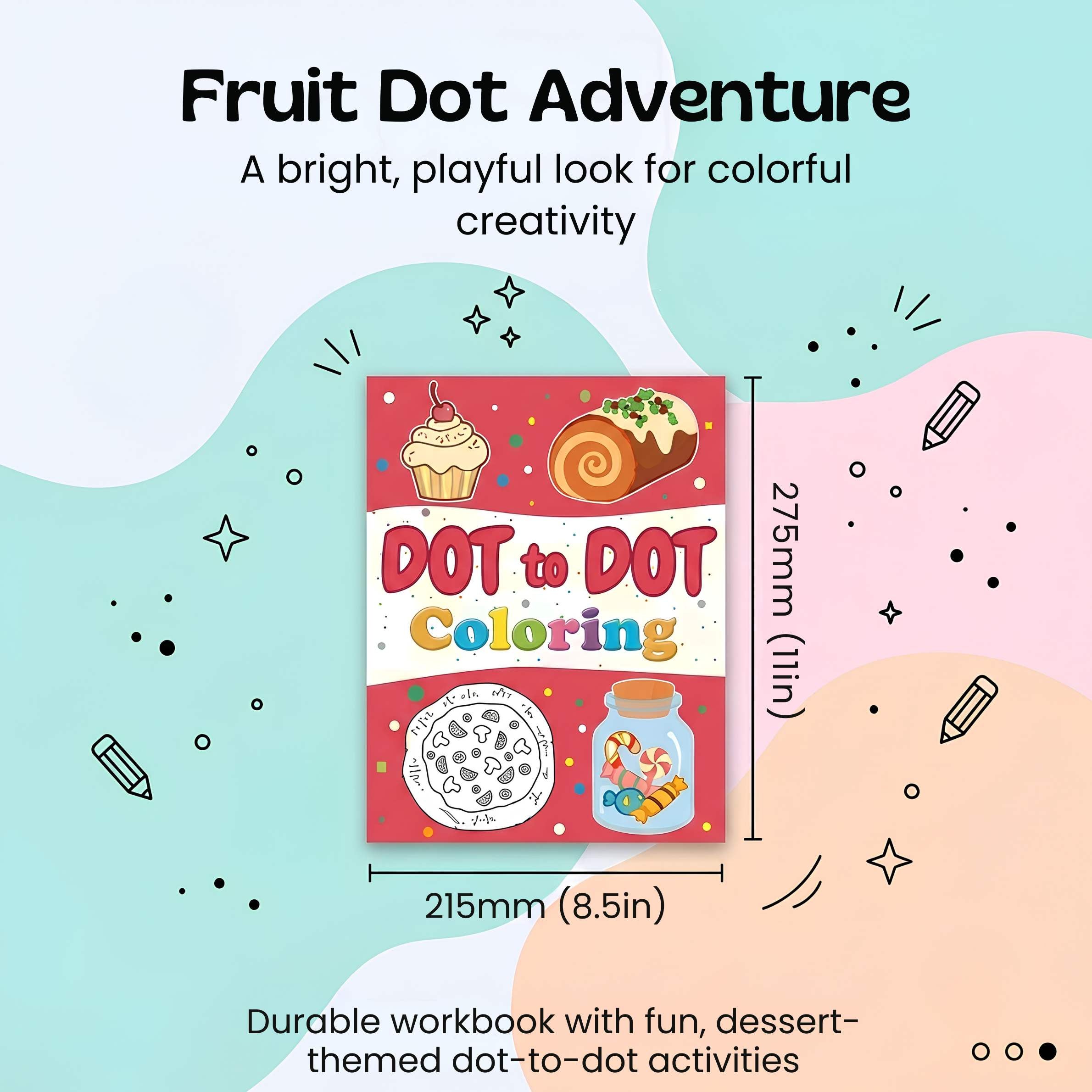 nylyCas™ Dot & Draw Activity Book