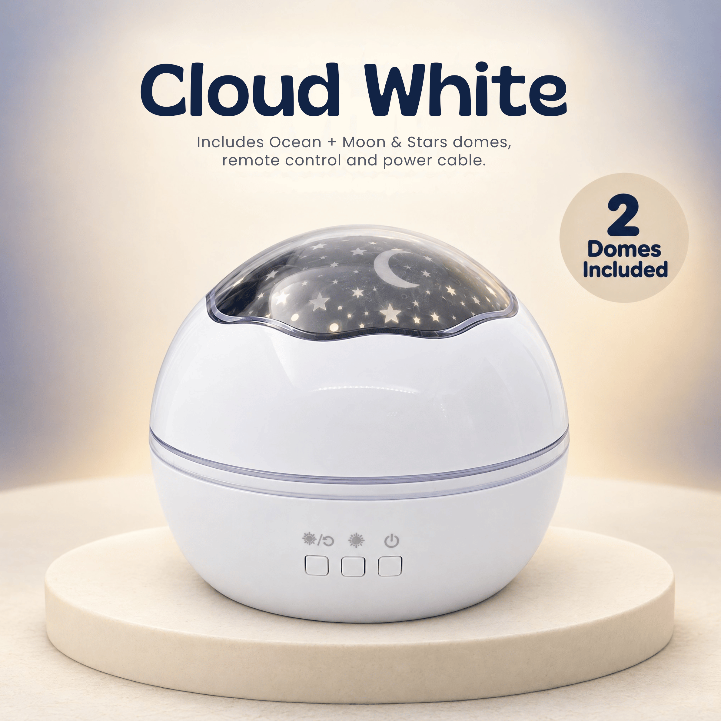 nylyCas™ StarryGlow Projector Night Light