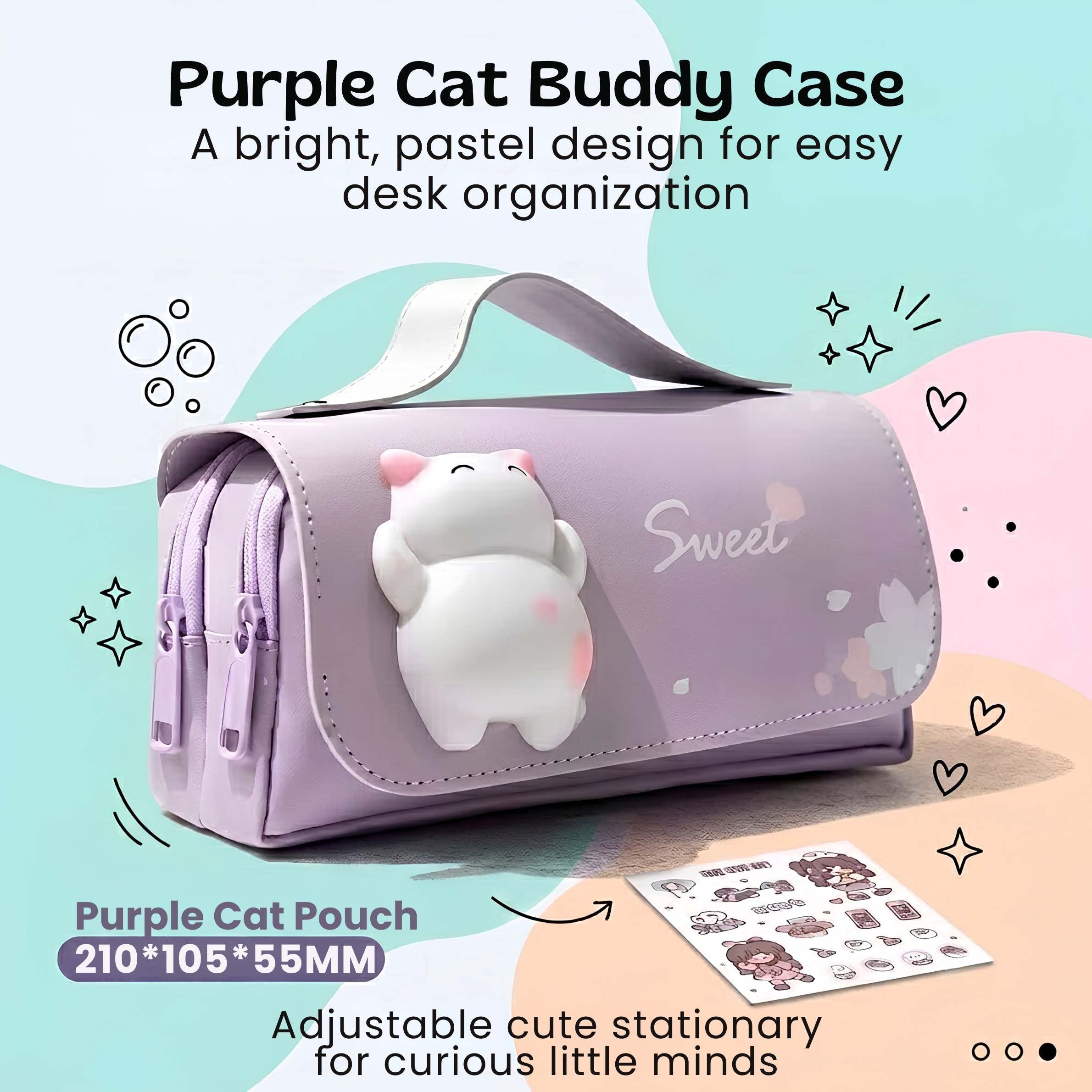 nylyCas™ BuddyPack Large Pencil Case