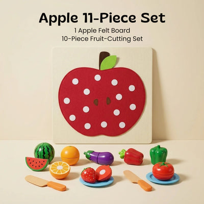 nylyCas™ ApplePatch Felt Food Sorting Board