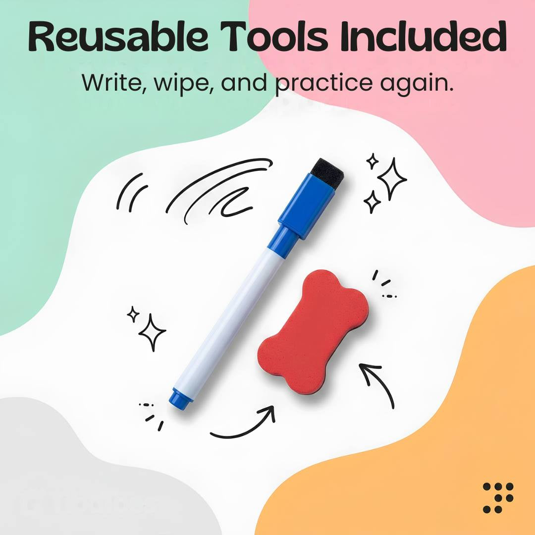 nylyCas™ TraceBuddy Reusable Pen Control Books