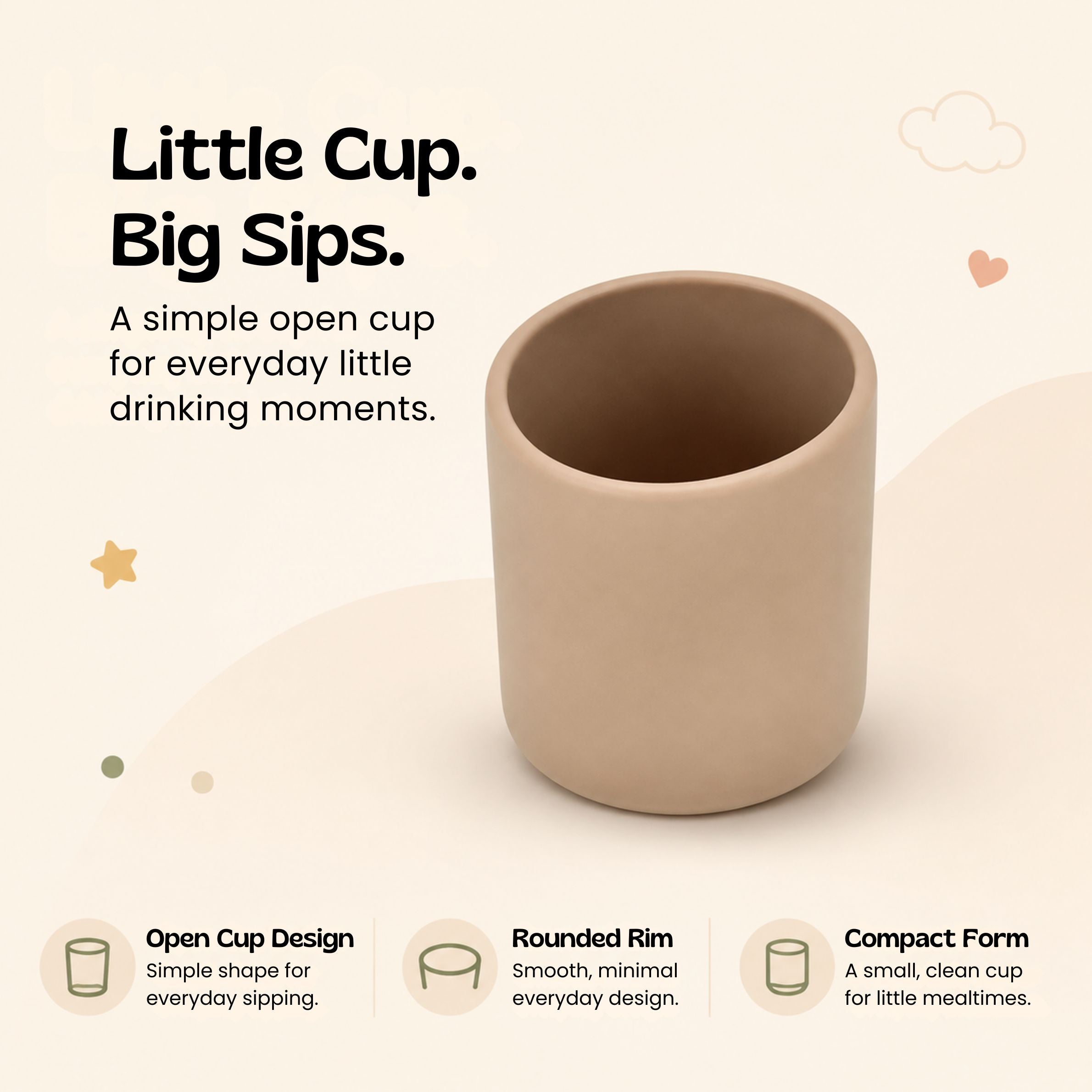 nylyCas™ SoftSip Silicone Training Cup