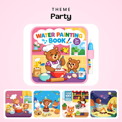 nylyCas™ MagicSplash Water Coloring Book