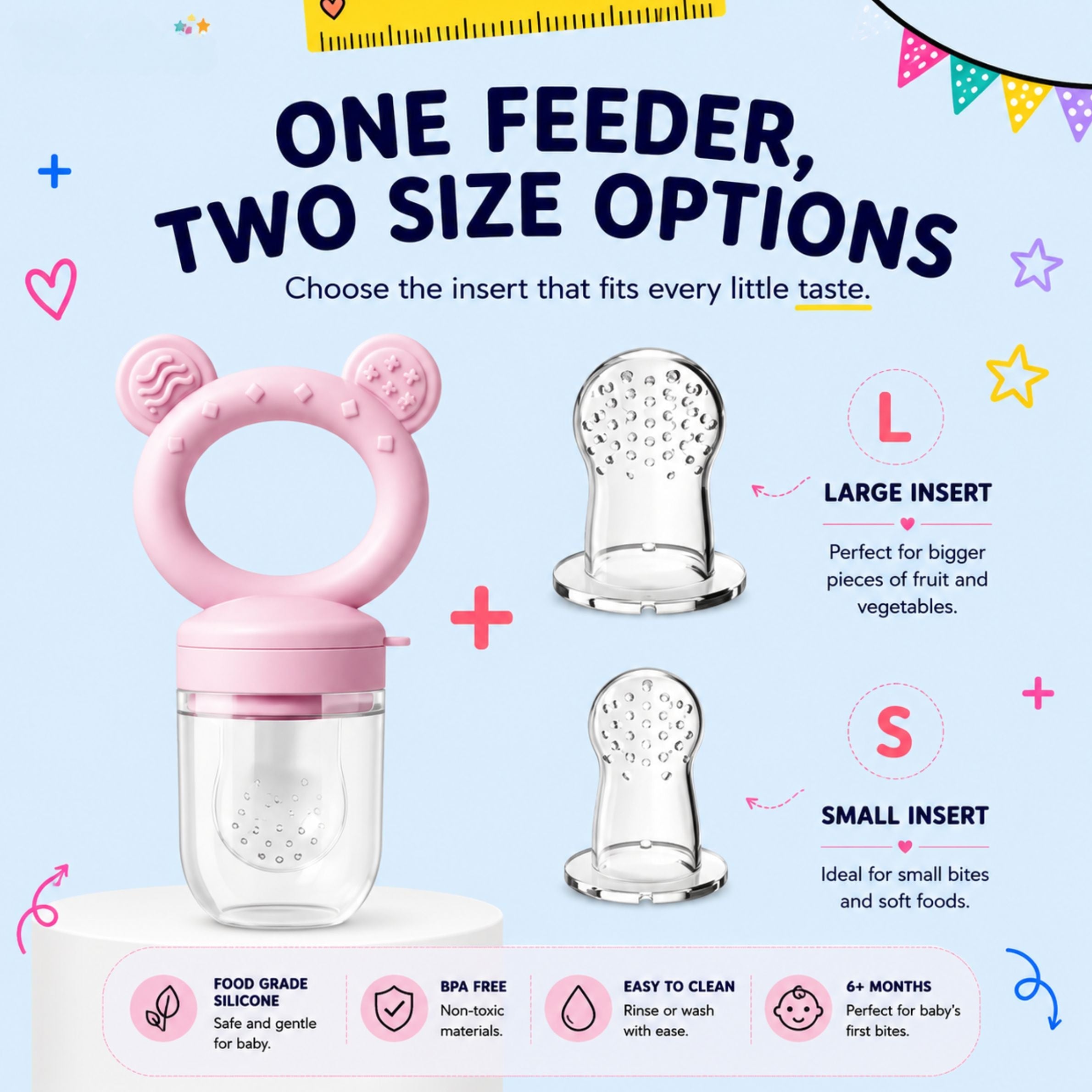 nylyCas™ ChillBite Baby Feeder Set