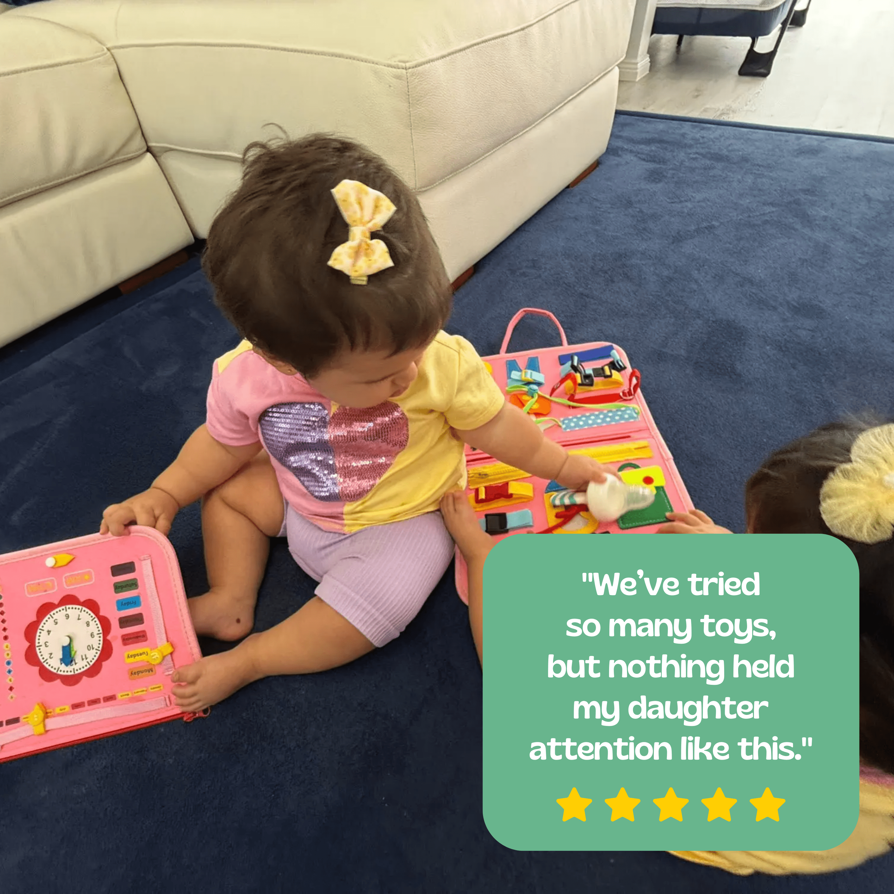 nylycas™ Montessori Busy Board