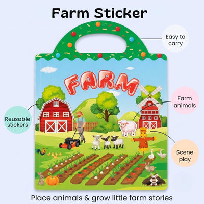 nylyCas™ CarryScene Reusable Sticker Book