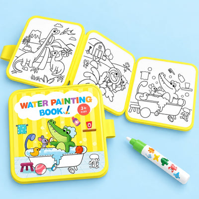 nylyCas™ MagicSplash Water Coloring Book