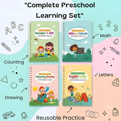 nylyCas™ Trace & Grow Reusable Writing Books