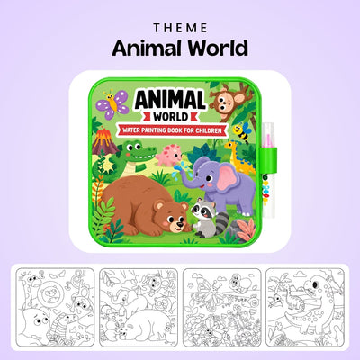 nylyCas™ MagicSplash Water Coloring Book