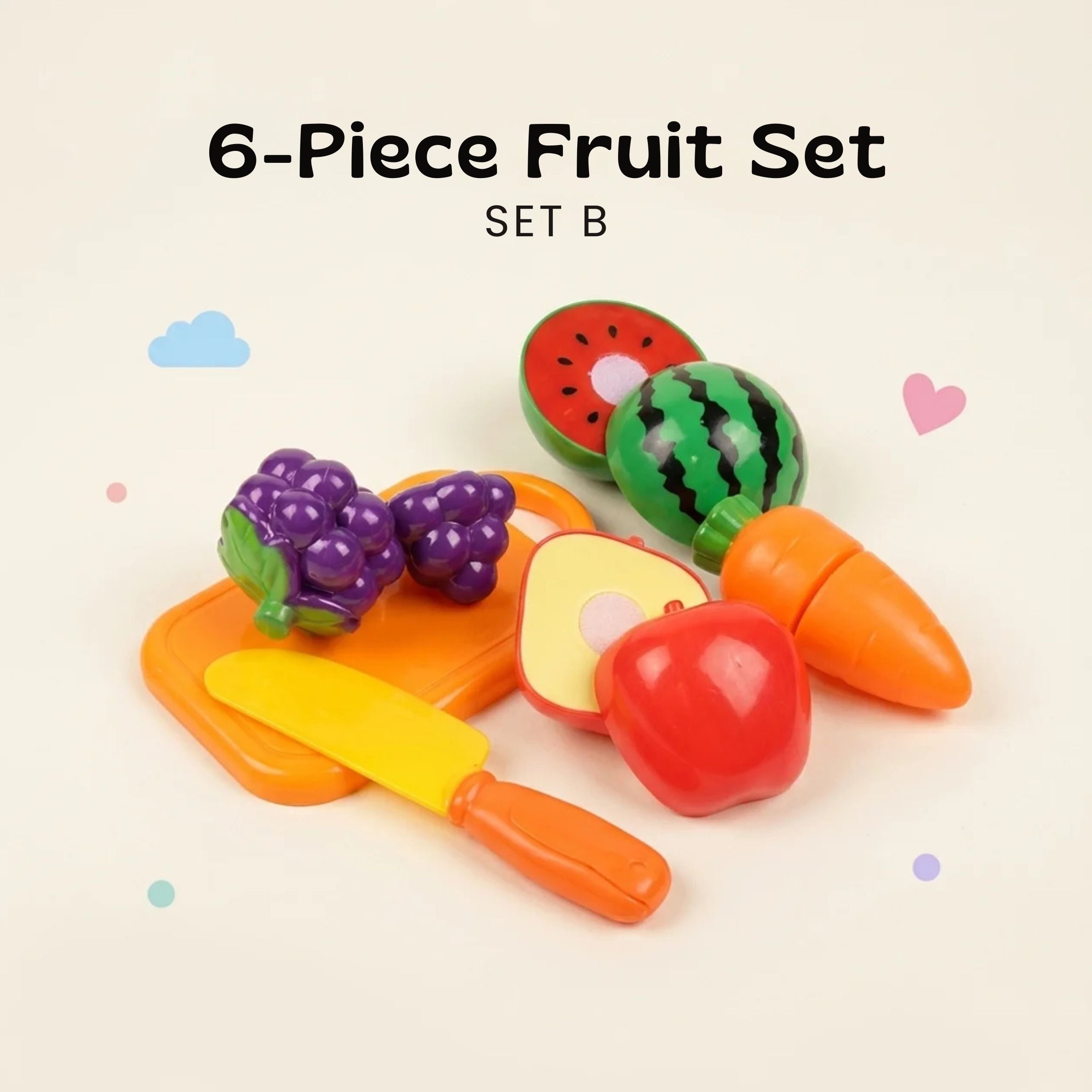 nylyCas™ ApplePatch Felt Food Sorting Board