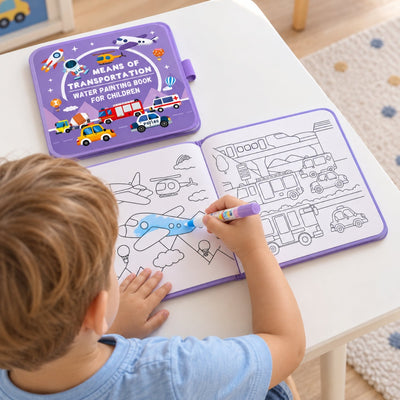 nylyCas™ MagicSplash Water Coloring Book