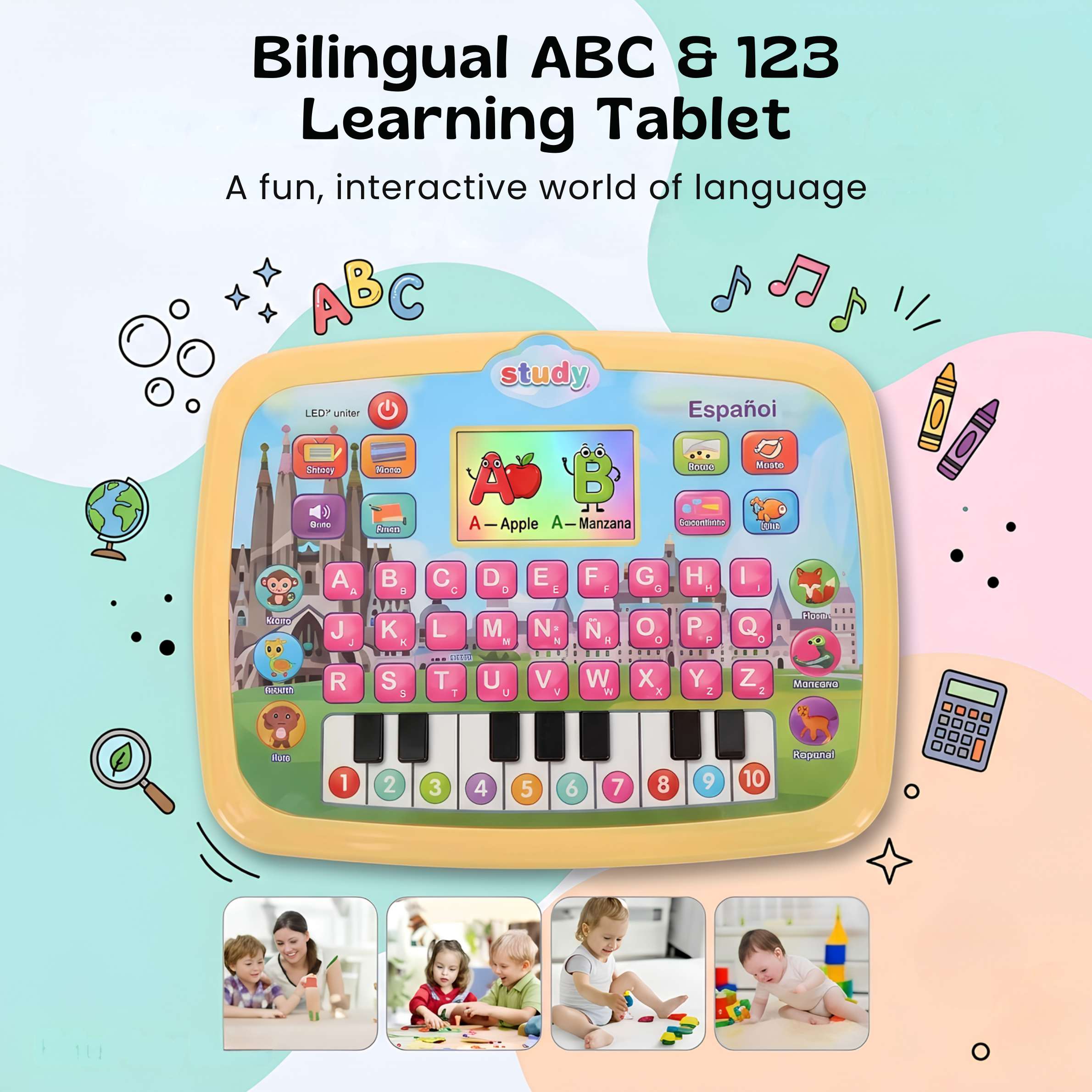 nylyCas™ Spanish SmartStart Learning Tablet