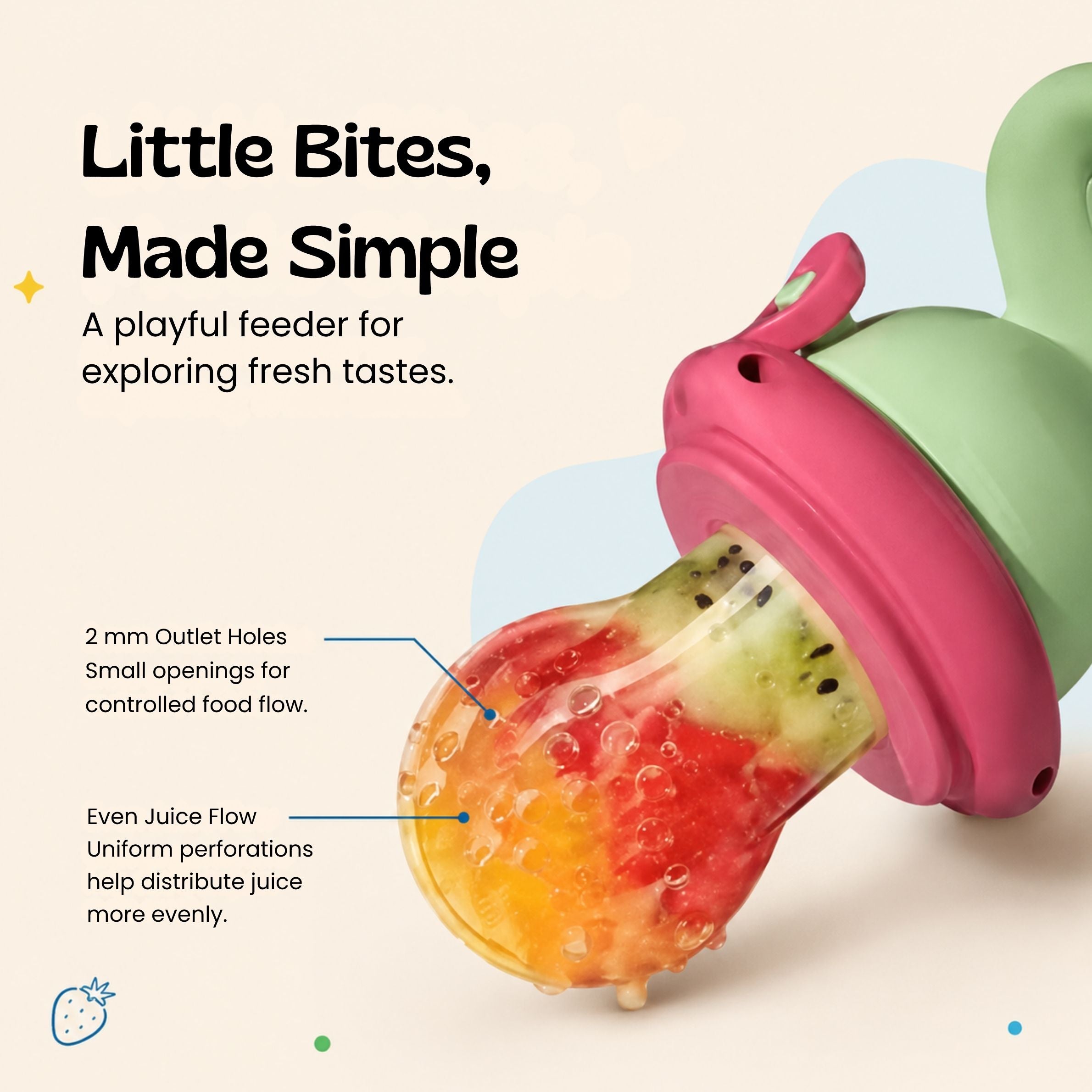 nylyCas™ Dino Fresh Food Feeder