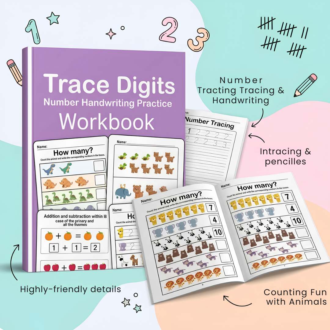 nylyCas™ Count & Trace Math Workbook