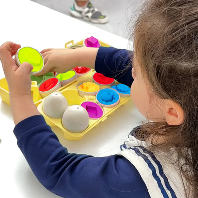 nylyCas™ Montessori Geometric Eggs