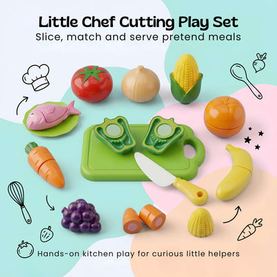nylyCas Little Chef Cutting Play Set