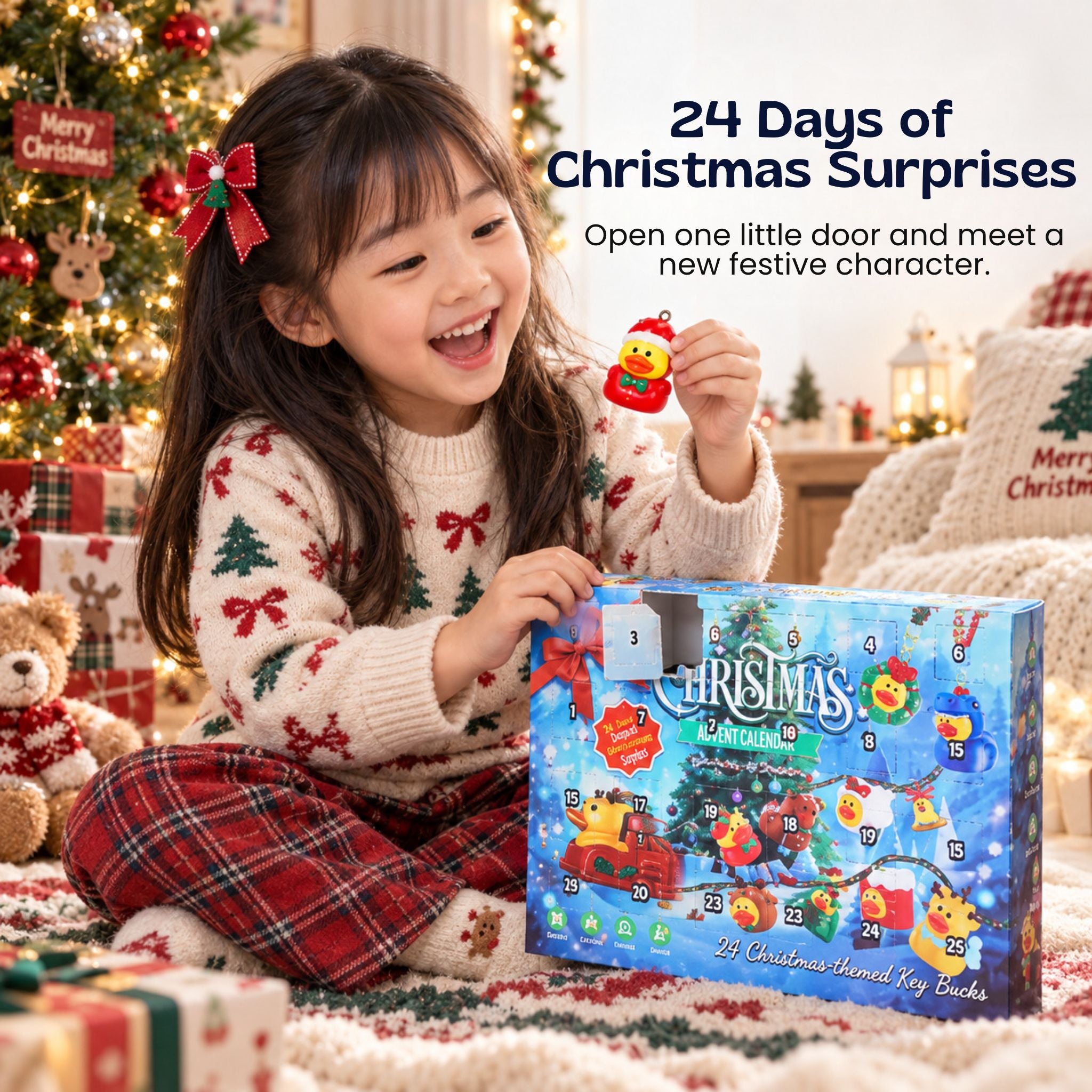 nylyCas™ Christmas Duck Advent Calendar