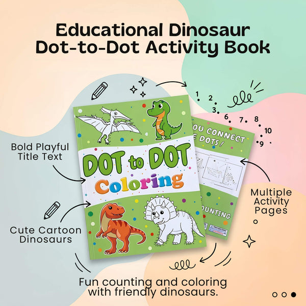 nylyCas™ Dot & Draw Activity Book