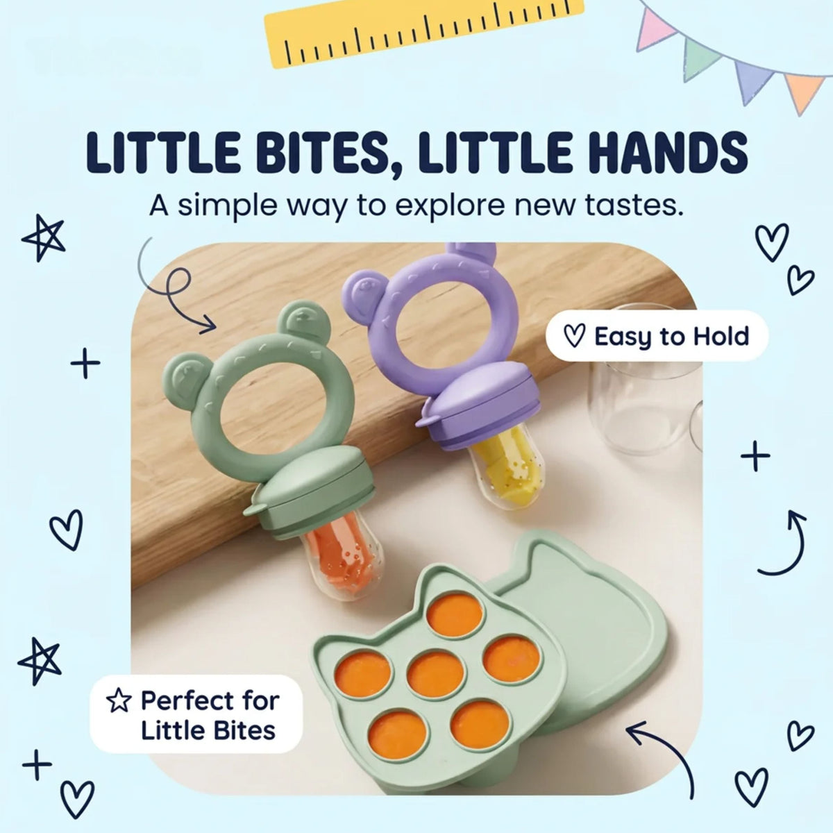 nylyCas™ ChillBite Baby Feeder Set