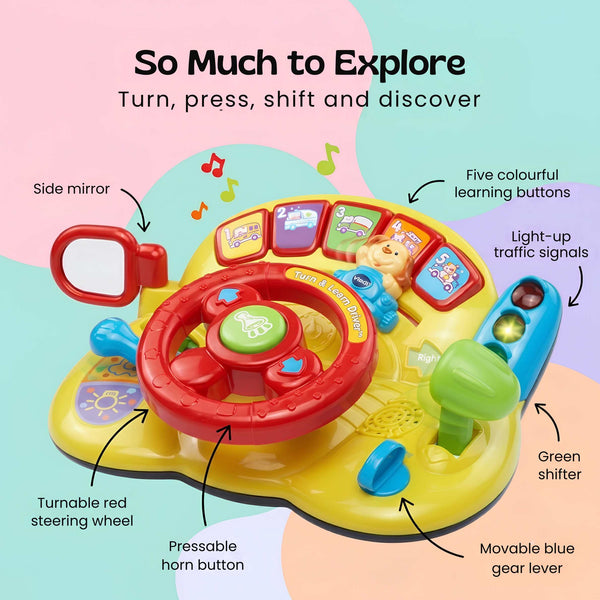 nylyCas™ LittleDriver Learning Steering Wheel