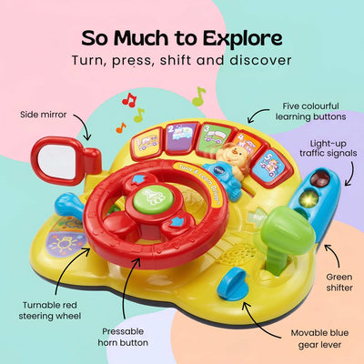 nylyCas™ LittleDriver Learning Steering Wheel