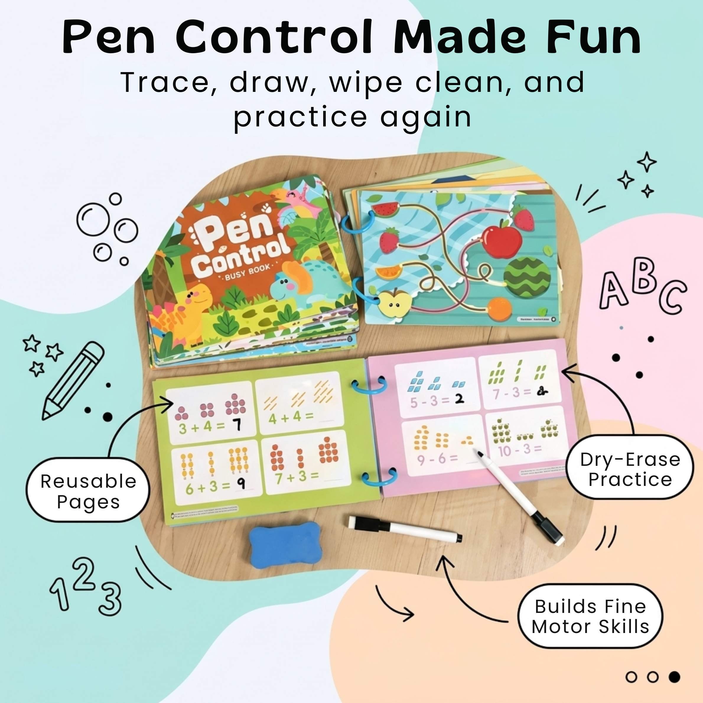 nylyCas™ Pen Control Busy Book