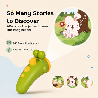 nylyCas™ Dino Story Projection Flashlight
