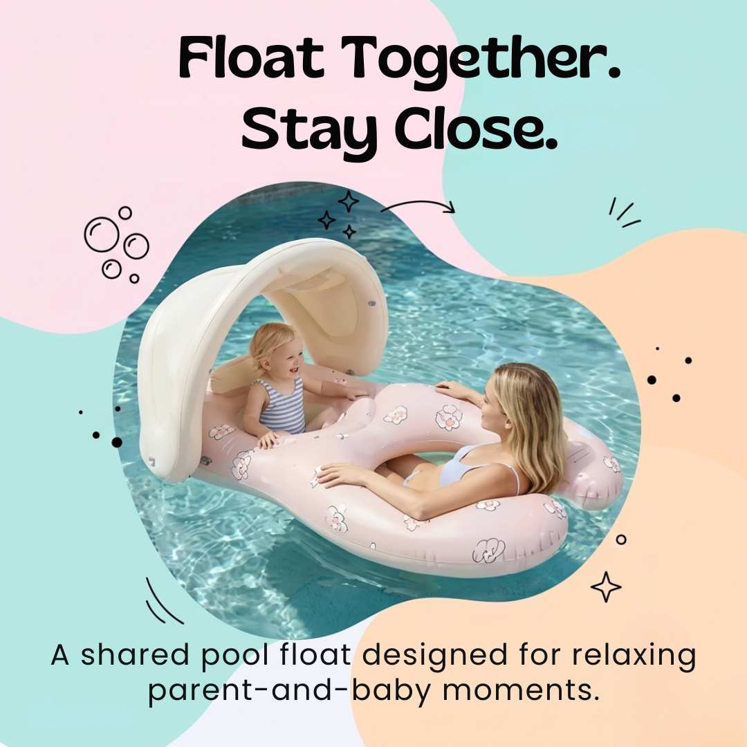 nylyCas™ TogetherFloat Parent & Child Pool Lounger