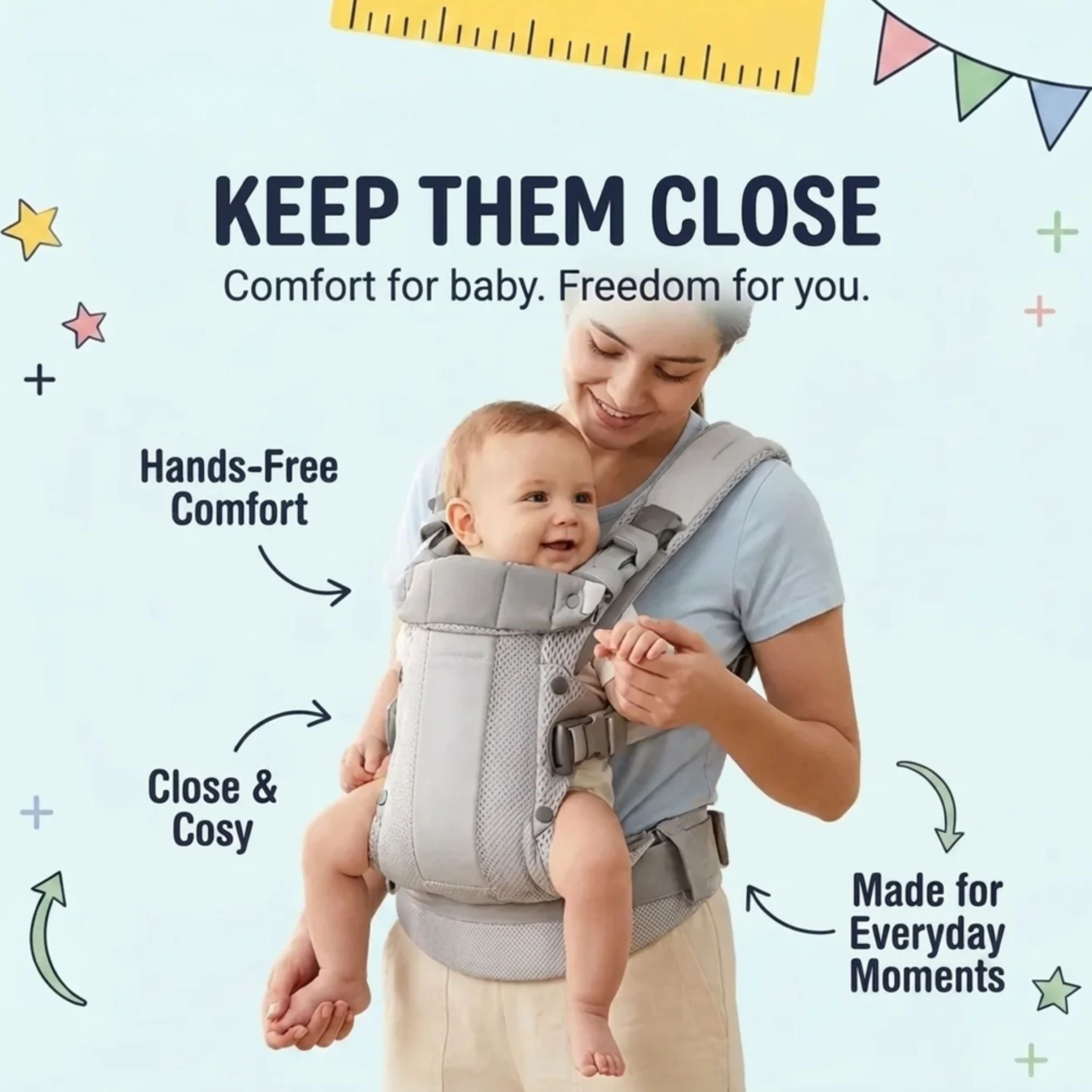 nylyCas™ CozyCarry Baby Carrier