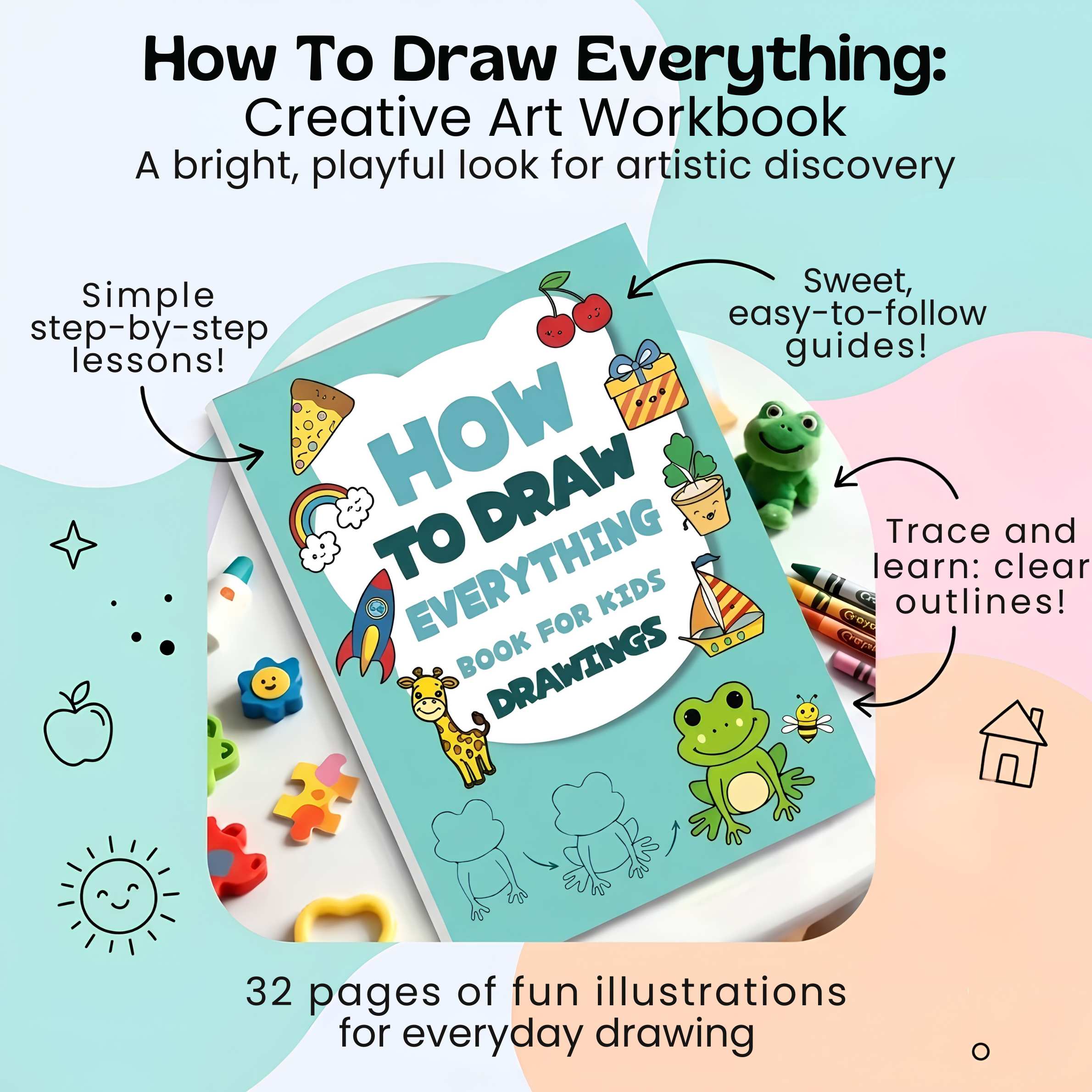 nylyCas™ Step-by-Step Drawing Workbook