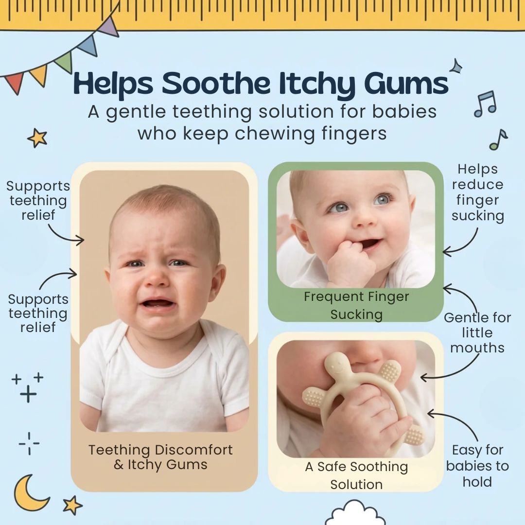 nylyCas™ Soothing Baby Gum Teether