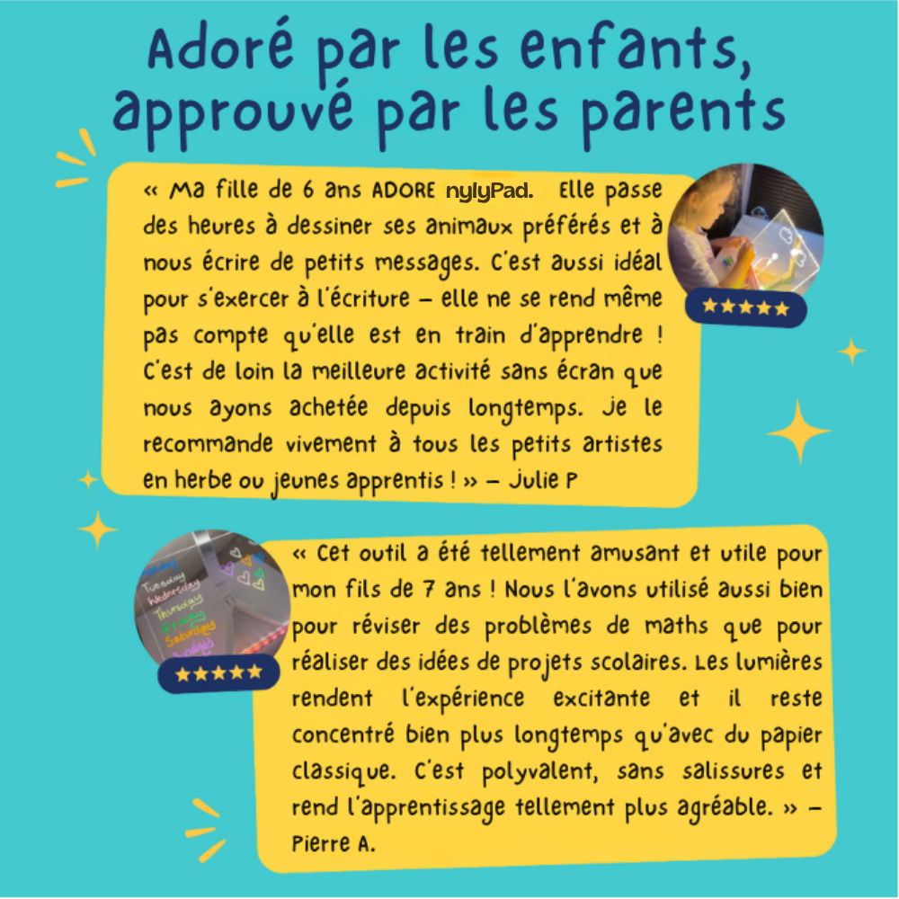 nylyPad™ Tablette de dessin LED