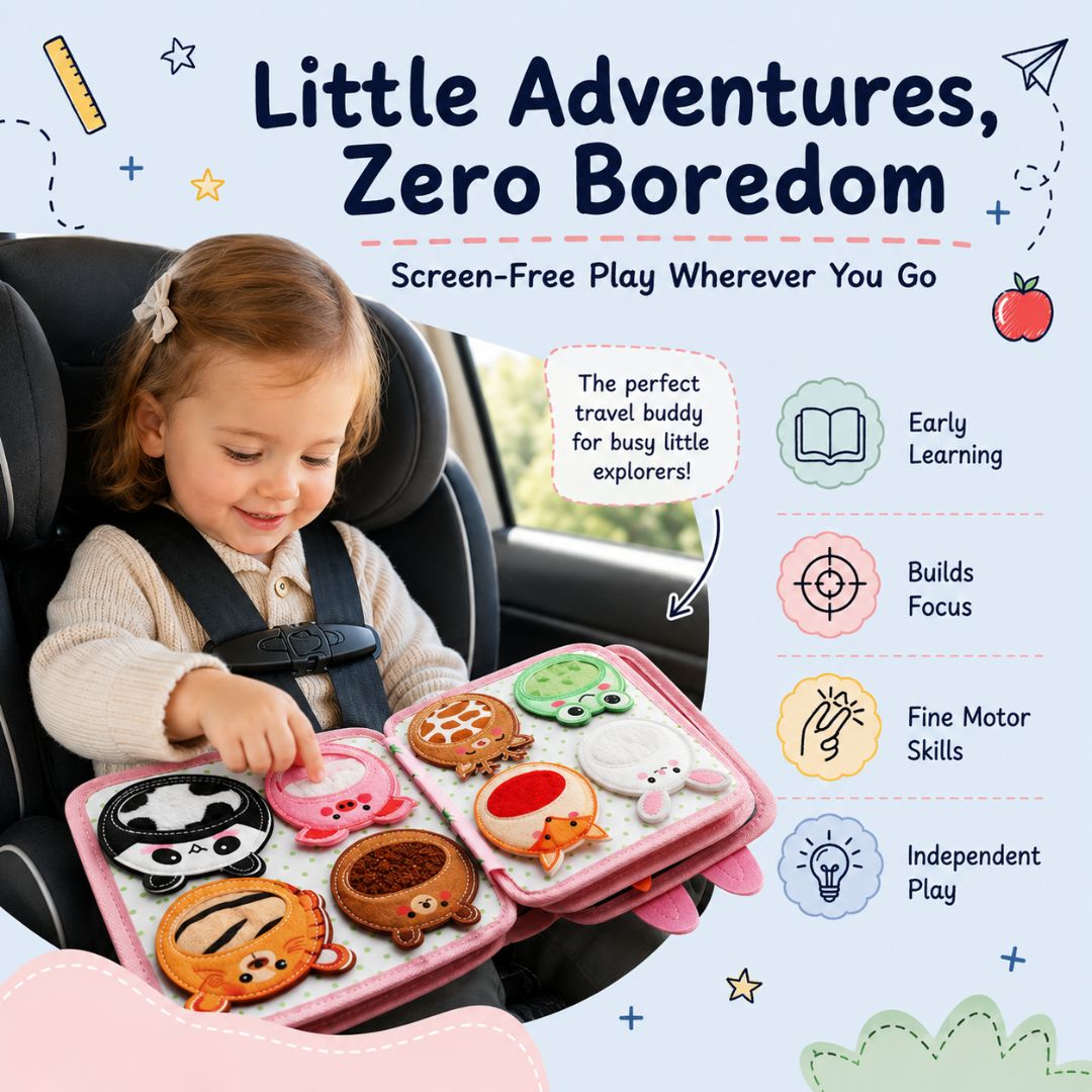 nylyCas™ Bunny Busy Book