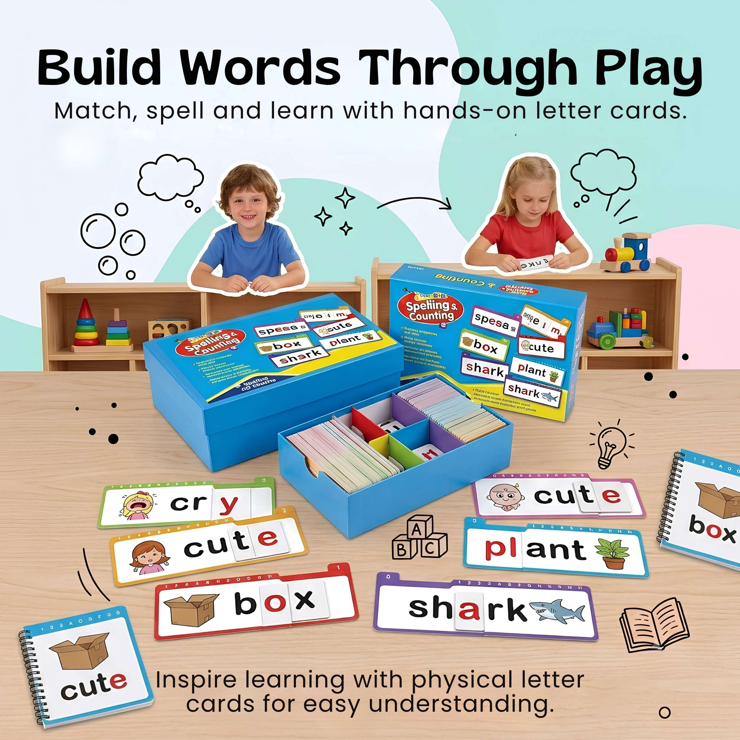 nylyCas™ WordBuilder Reading & Spelling Set