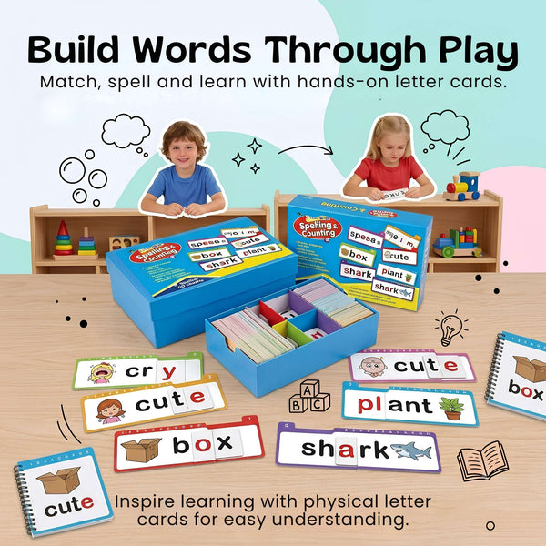 nylyCas™ WordBuilder Reading & Spelling Set