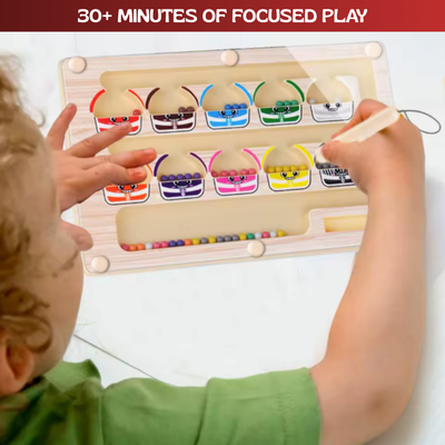 nylyCas™ Montessori Magnetic Monster Sorting Board