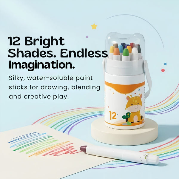 nylyCas™ Silky Twist-Up Crayon Set