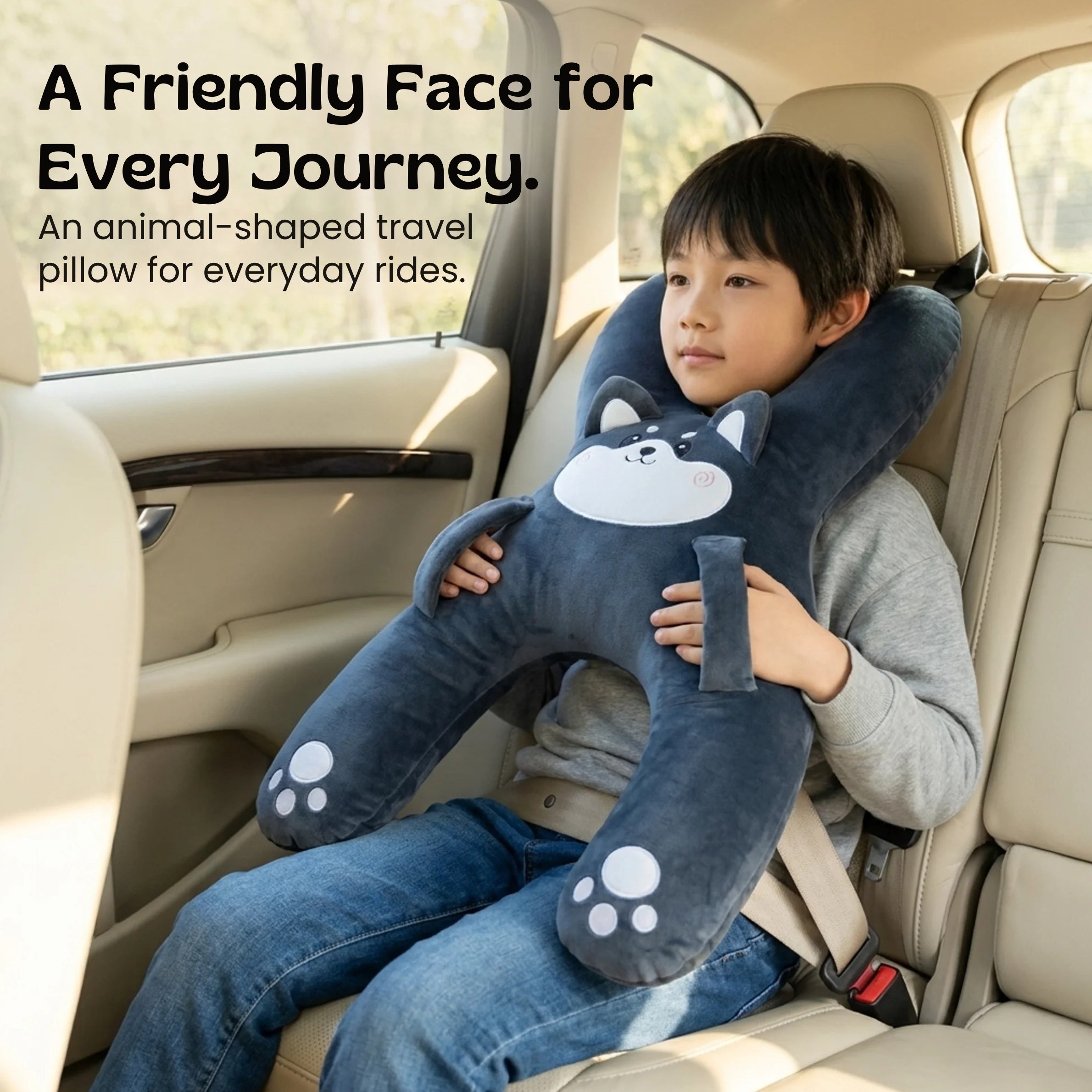 nylyCas™ HugRide Kids Travel Neck Pillow