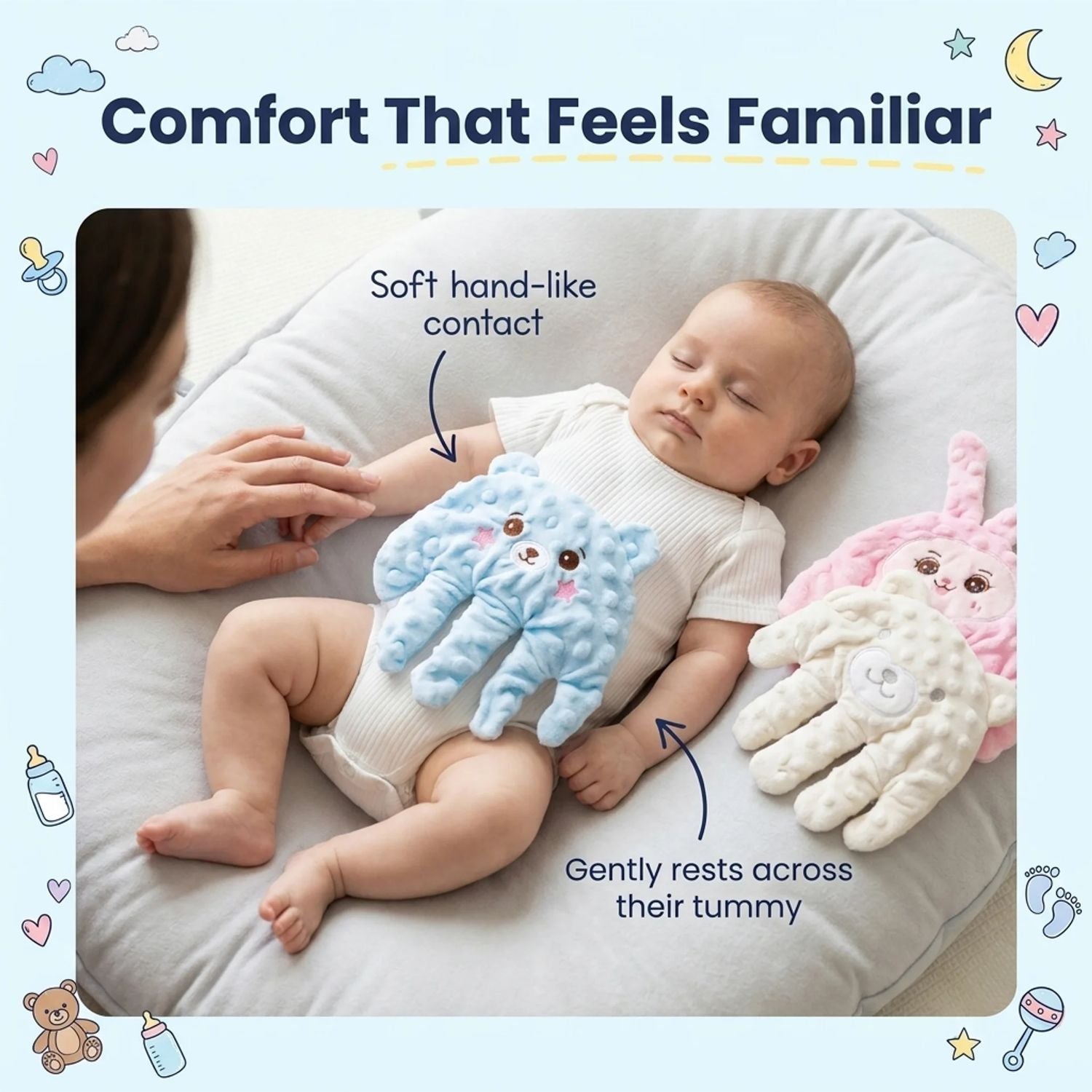 nylyCas™ Calming Hand Sensory Pillow