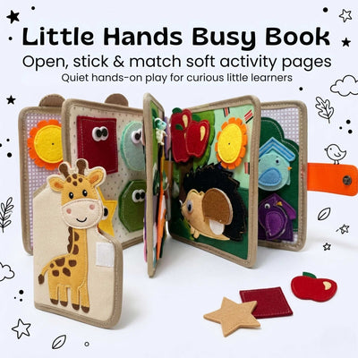 nylyCas™ BusyBuddy Fine Motor Book