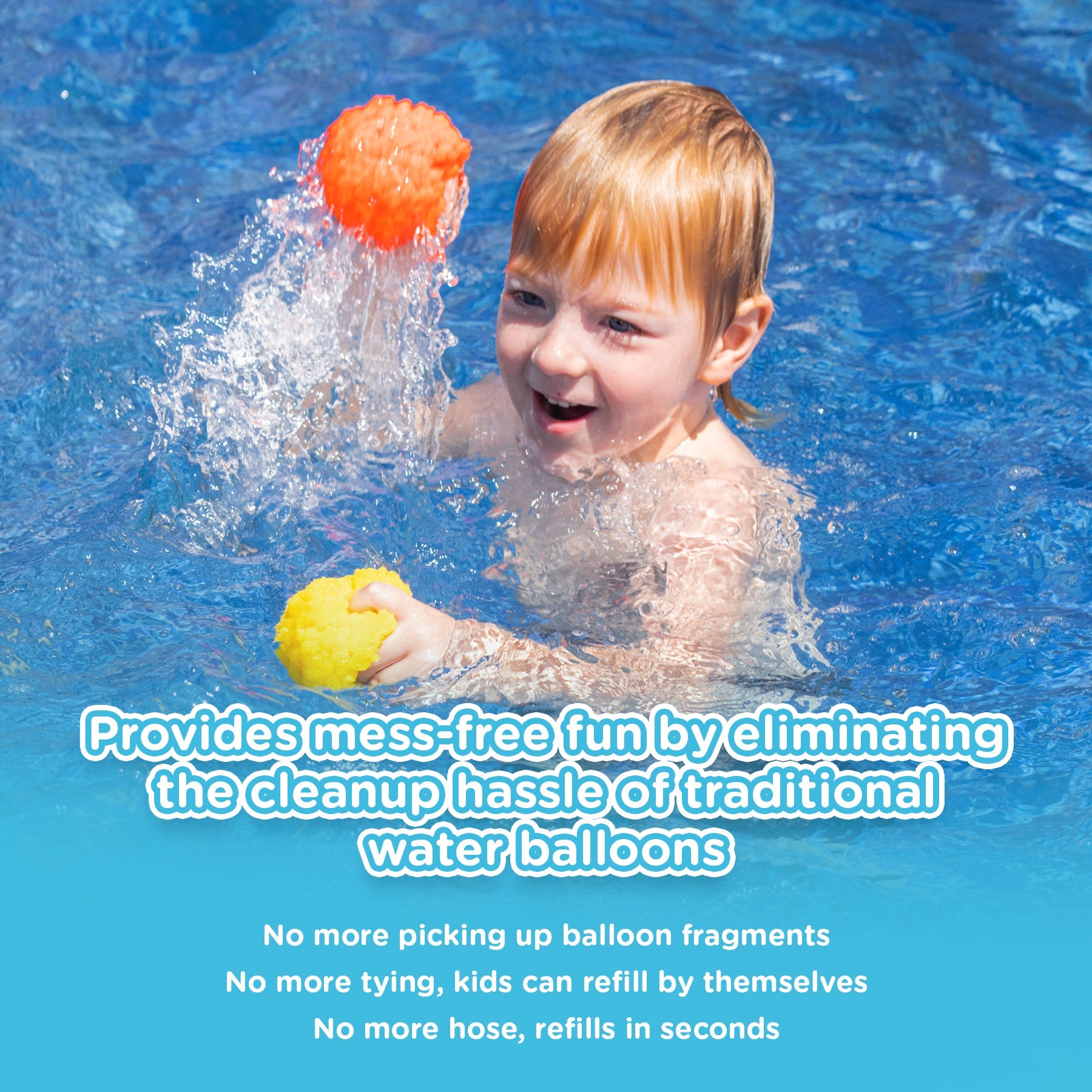 30 nylyCas Reusable Water Sponge Balls (Buy 10 Get 20 Free)