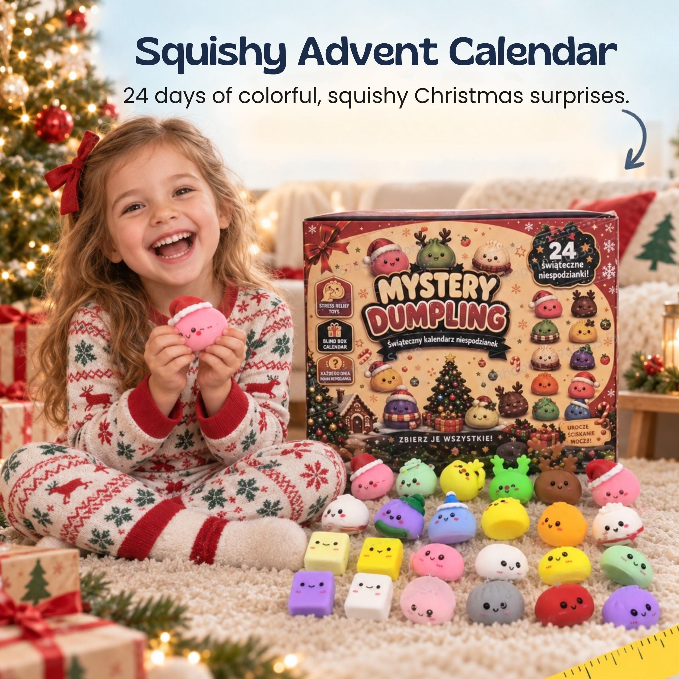 nylyCas™ Christmas Dumpling Advent Calendar