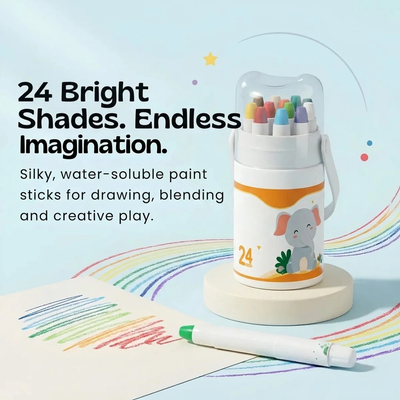 nylyCas™ Silky Twist-Up Crayon Set