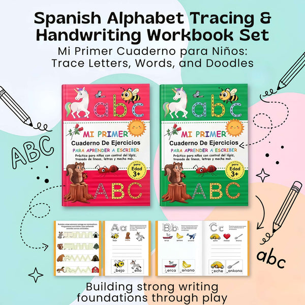 nylyCas™ Spanish ABC Writing Workbook